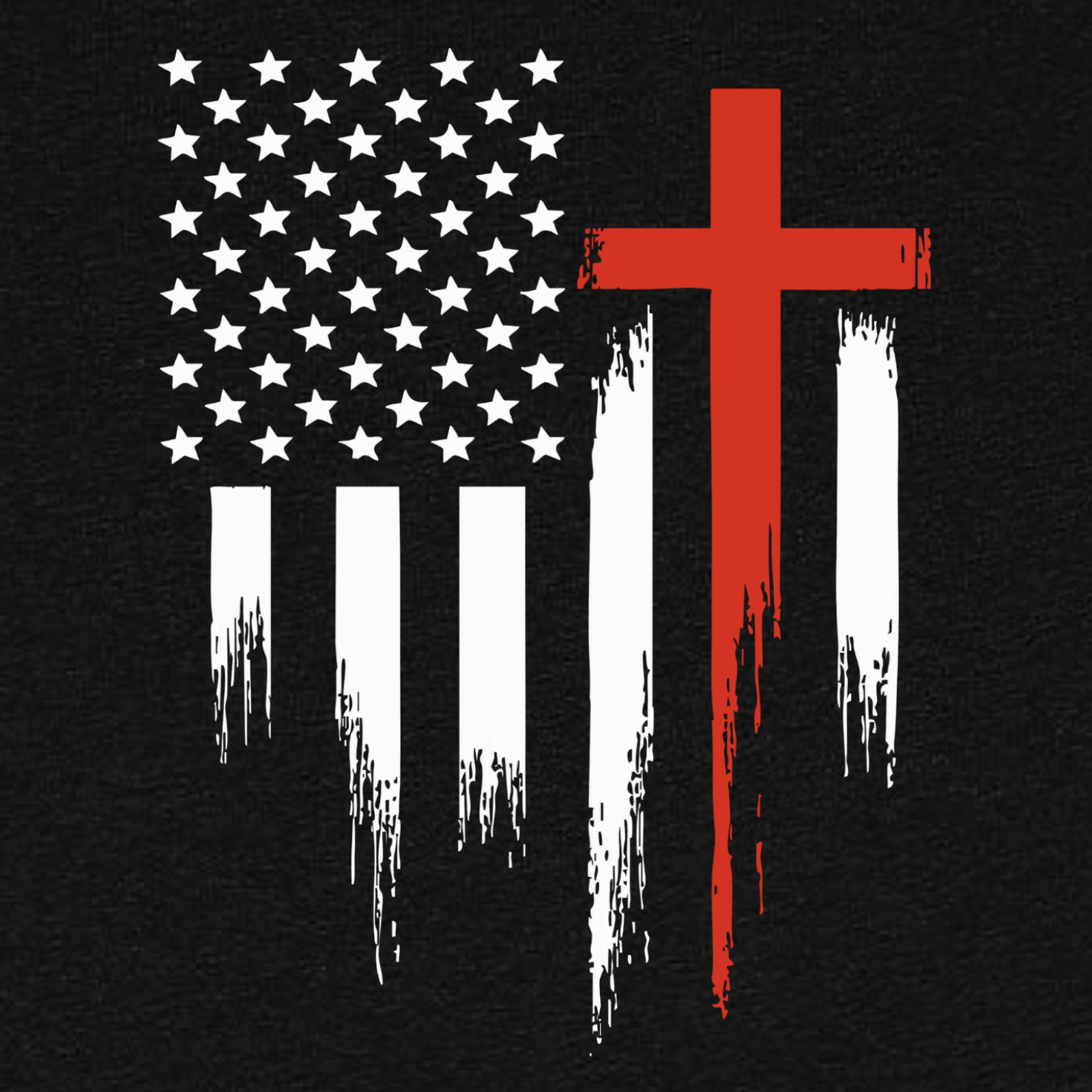 Cross and Flag Tee