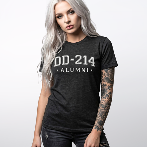 DD-214 Alumni Athletic Tee