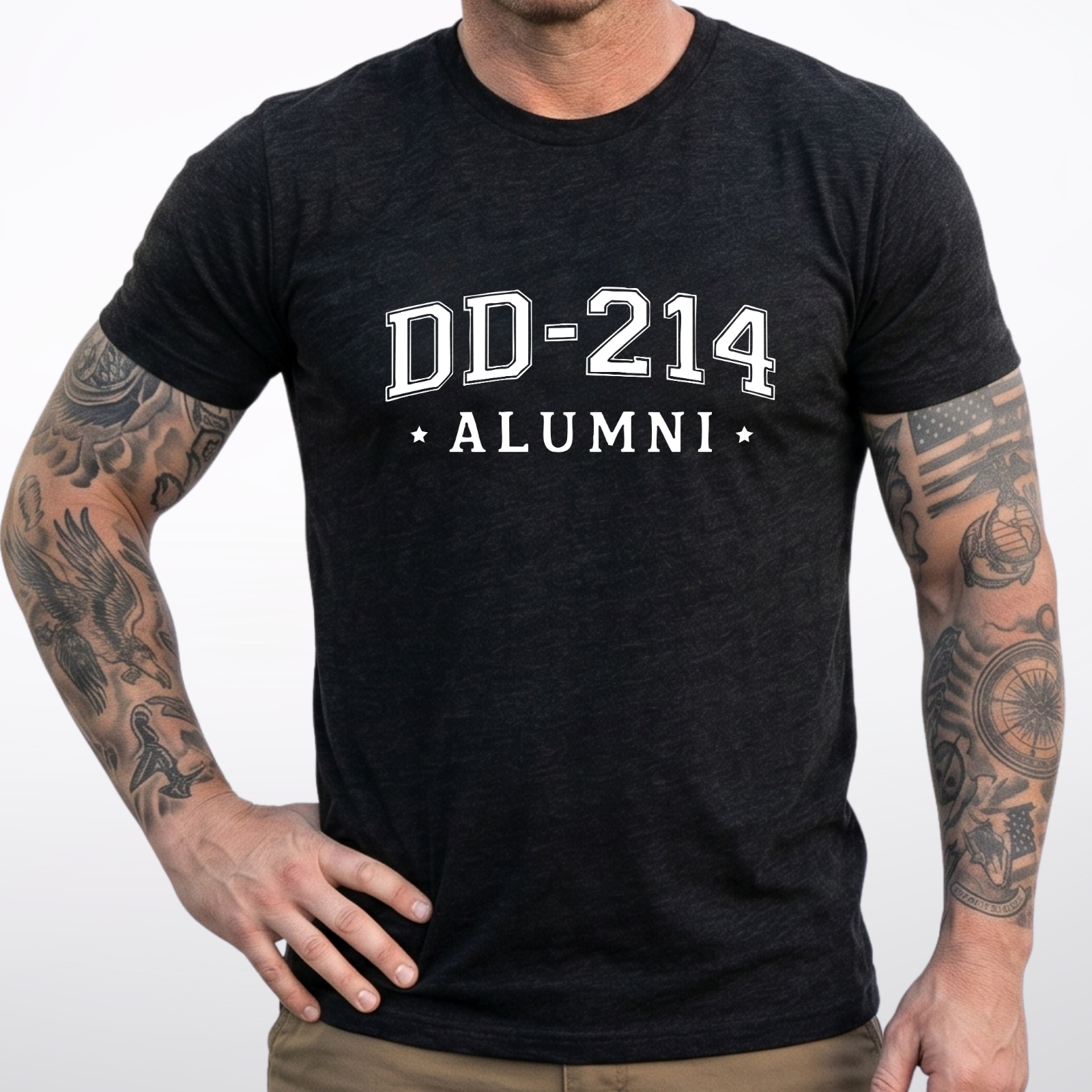 DD-214 Alumni Athletic Tee