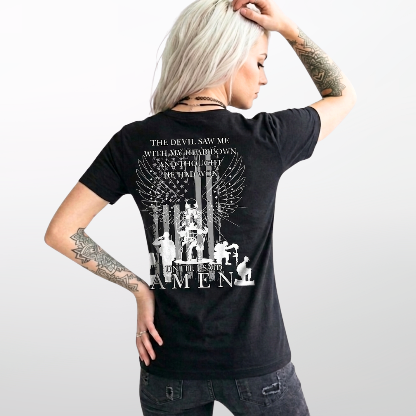 Devil Saw Me Tee