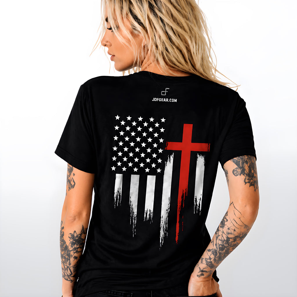 Cross and Flag Tee