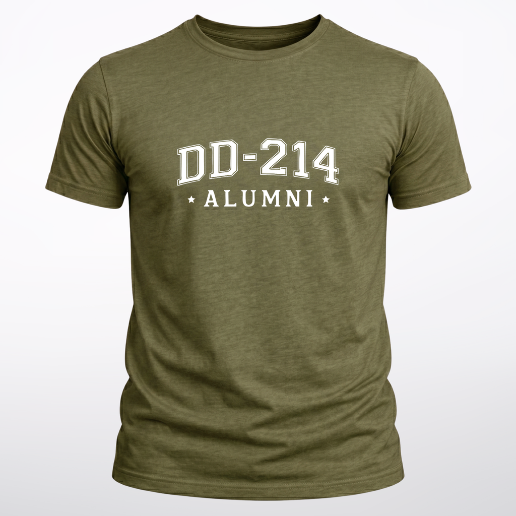 DD-214 Alumni Athletic Tee